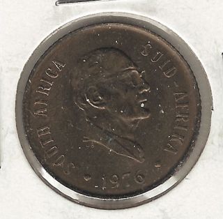 South Africa 2 Cents,  1976 photo