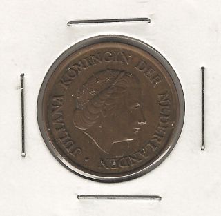 Netherlands 5 Cents,  1965 photo