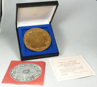 1974 Franklin Calendar Art Medal The Zodiac Ernest Lauser 3 