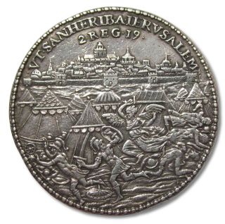 ++ Spanish Netherlands,  Silver Medal 1574,  Relief Siege Of Leyden Leiden ++ photo