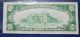1928b $10 Federal Reserve Note.  Light Green Seal.  Fr - 2002g Cga65 Small Size Notes photo 2