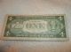 Vintage United States Of America One Dollar Bill/note Blue Seal Series 1935h Small Size Notes photo 1