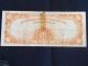1922 10 Dollars Hillegas Gold Certificate Small Size Notes photo 1