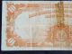 1922 10 Dollars Hillegas Gold Certificate Small Size Notes photo 5
