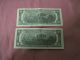 Fifteen 2 Dollar Bills 1976,  1995,  2003a And 2009 Small Size Notes photo 8