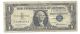 One Dollar Silver Certificate - 1957 E/a Block - E13945251a - Blue Seal Small Size Notes photo 1