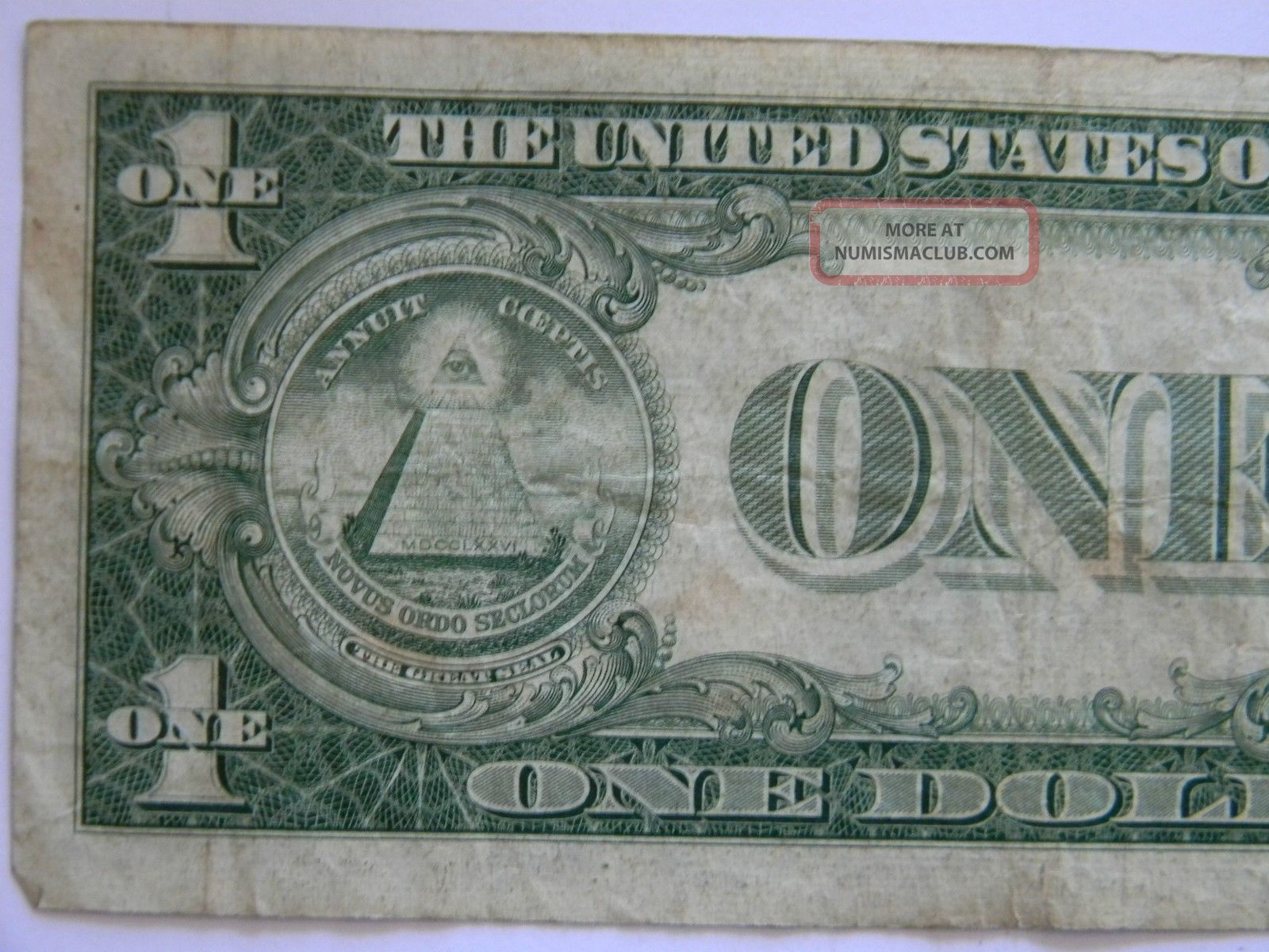 1935g One (1) Dollar Silver Certificate C Series quot Full House quot Note