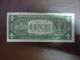 1957 $1 One Dollar Silver Certificate With Blue Seal,  Off Center Small Size Notes photo 1