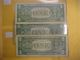 Three 1957 Silver Certiicates Small Size Notes photo 2