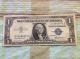 Silver Certificates (3) One Dollar Blue Seal Small Size Notes photo 2