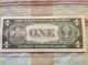 Silver Certificates (3) One Dollar Blue Seal Small Size Notes photo 3