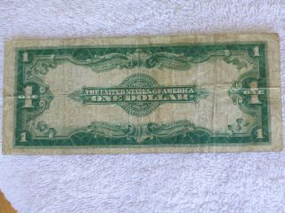 1923 One Dollars Large Silver Certificate Blue Seal Note photo