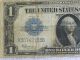 1923 One Dollars Large Silver Certificate Blue Seal Note Large Size Notes photo 4
