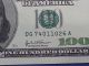 Us Real $100 Bills 2003 Federal Reserve Note 3 Unfolded Usa Paper Money $$$ Small Size Notes photo 6