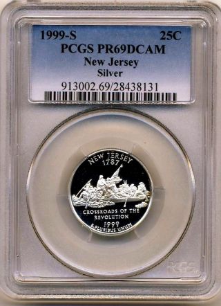 1999 - S Jersey Proof 69 Dcan Silver Scarce photo