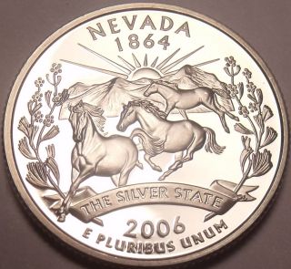 Proof Cameo 2006 - S Nevada State Quarter photo