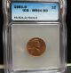1961 - D Lincoln Cent - Fs - 501,  D/horizontal D - Icg Ms64 Rd - 1201 Coins: US photo 1
