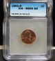 1961 - D Lincoln Cent - Fs - 501,  D/horizontal D - Icg Ms65 Rd - 1301 Coins: US photo 1