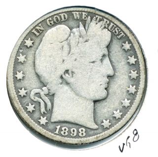 1898 - O Barber Half Dollar photo