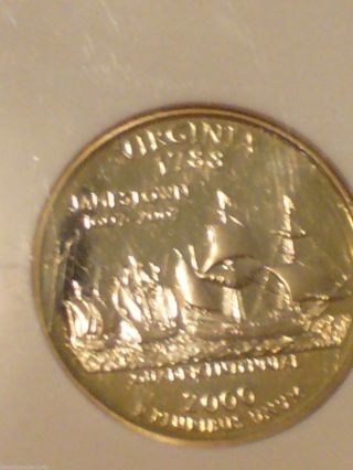 2000 S Clad 25c Pf 69 Ultra Cameo Virginia - Ngc Graded Coin - A Gem photo