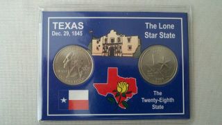 Two Texas Commemorative Quarters photo