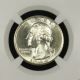 Washington Quarter Silver 1944 D.  Ngc Ms66 L2 Quarters photo 1