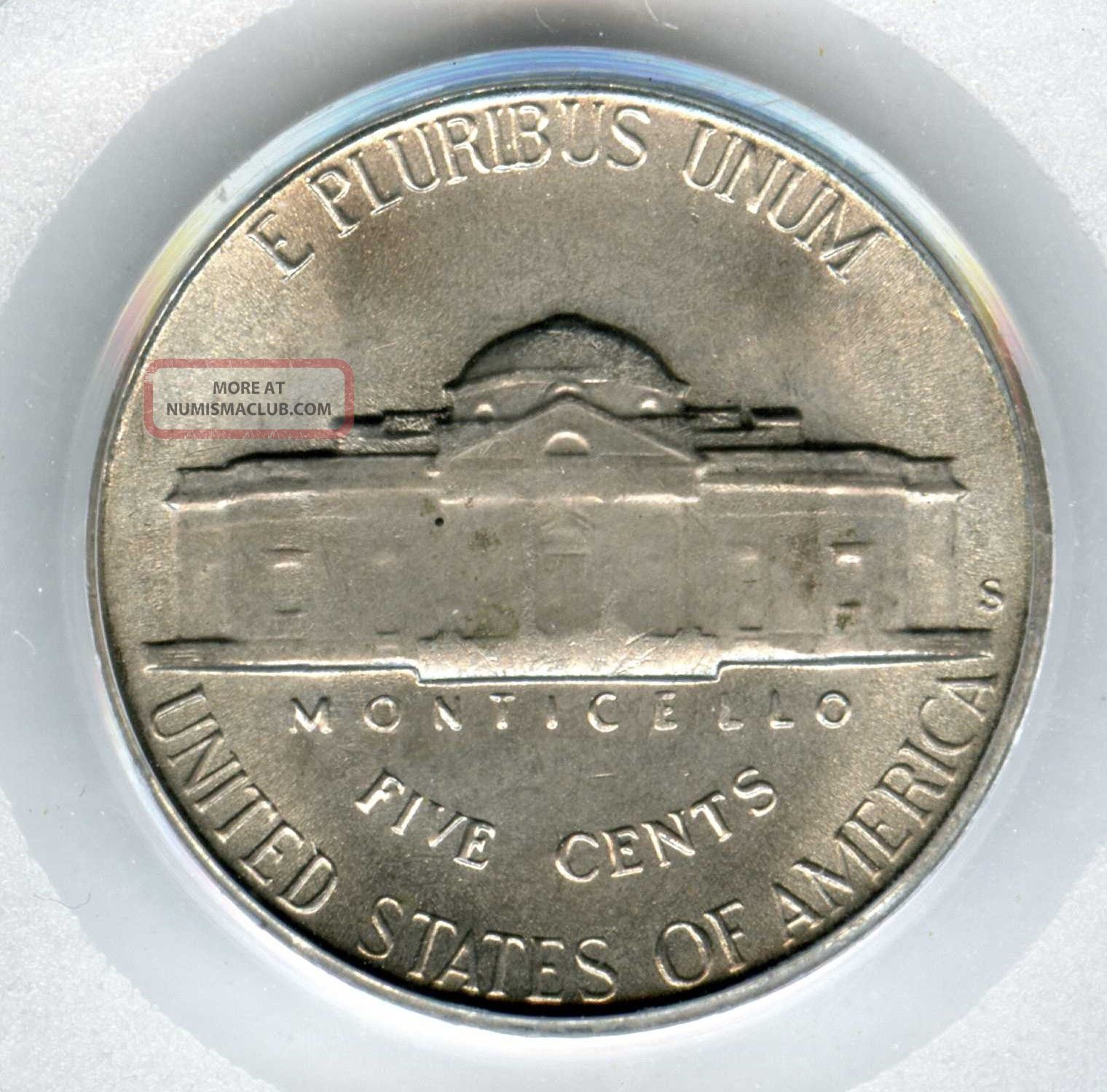 1947 S Pcgs Ms65 5c Jefferson Nickel