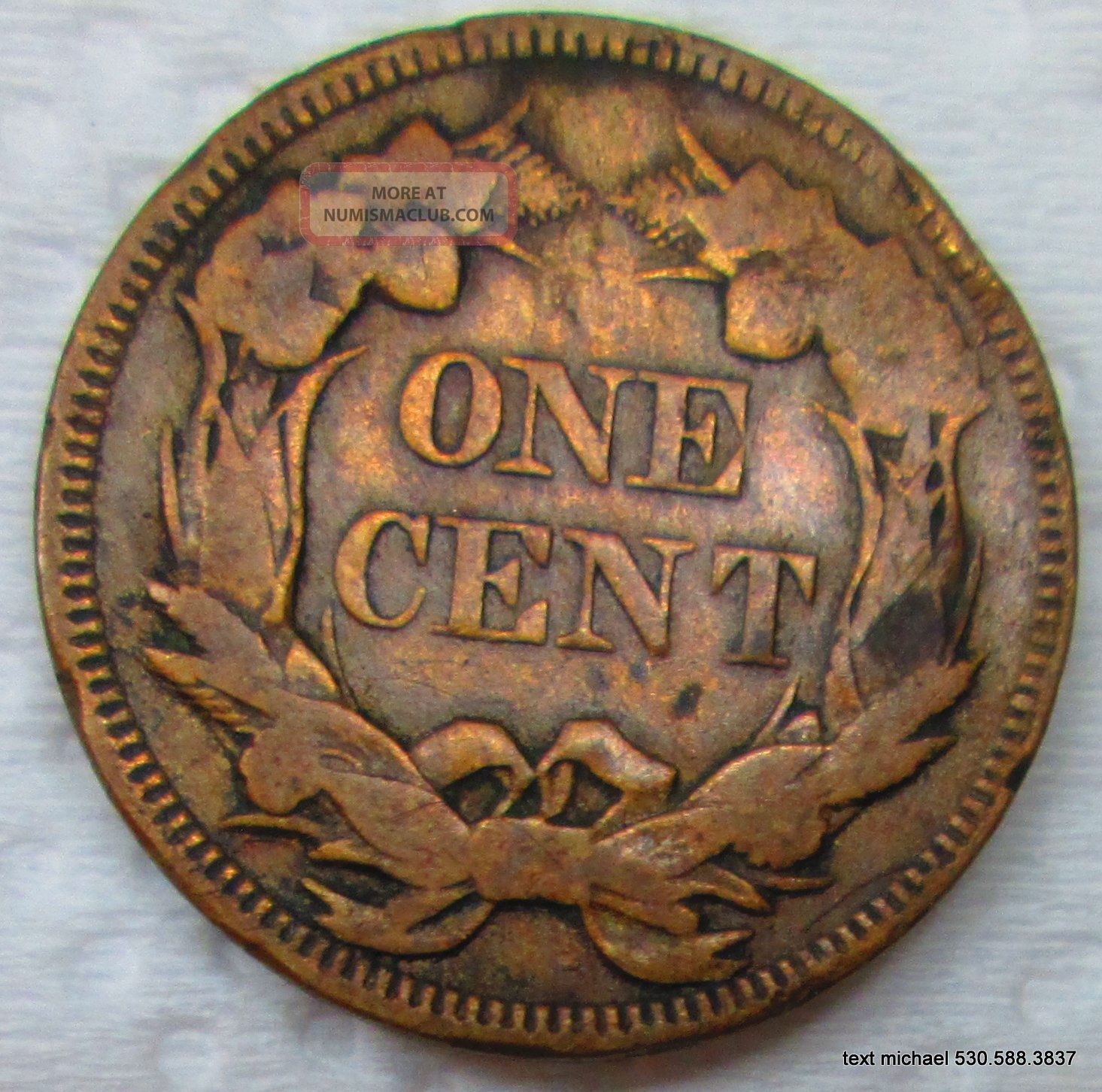 Fine 1858 large letters flying eagle cent