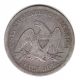 1858 Liberty Seated Half Dollar,  Great Coin,  Fast Half Dollars photo 1