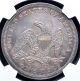 1865 Liberty Seated S$1 Ngc Pr 65 Dollars photo 3