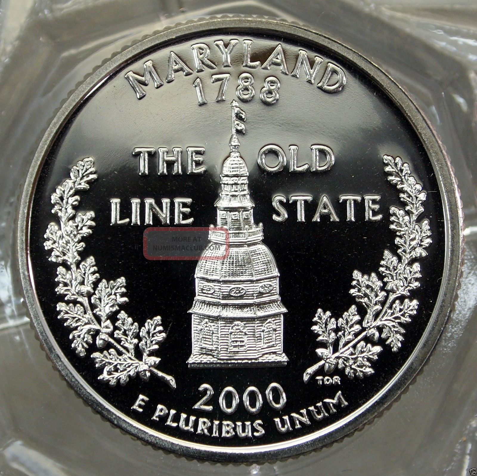 Maryland State Quarter Errors 43 - 2jwzh12