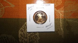 - Unc $10 Gold Eagle 2004 - W - 1/4oz photo