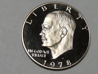 1978 - S Eisenhower Proof Dollar 1585a photo