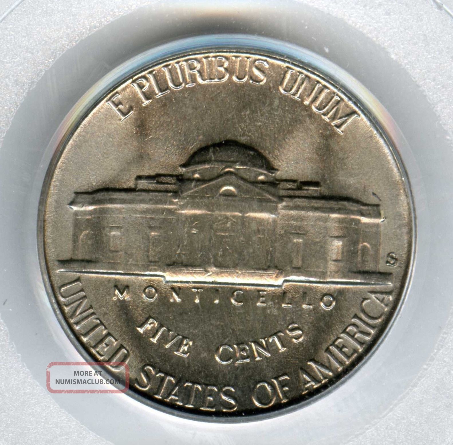 1953 S Pcgs Ms66 5c Jefferson Nickel