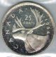 Canada 1954 25 Cents Quarter Iccs Pl 65 Cameo On Reverse Coins: Canada photo 1