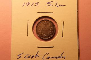 1915 5c Canada 5 Cents Xfine++++ photo