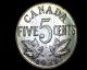 1931 & 1935 Canada Five Cents Coins: Canada photo 3