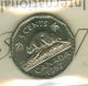 1957 Canada 5 Cents Top Grade State Grade. Coins: Canada photo 1