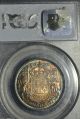 1939 Canada (50¢) Iccs/pcgs Ms - 65 Pq+ Rainbow Toning Wow Coins: Canada photo 3