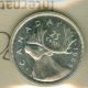 1965 Canada Silver 25 Cents Prooflike Pl Ultra Heavy Cameo Top Grade. Coins: Canada photo 2
