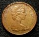 Canada,  1974 1 Cent Elizabeth Ii Big Portrait,  (maple Leaf Twig) Coin Coins: World photo 1