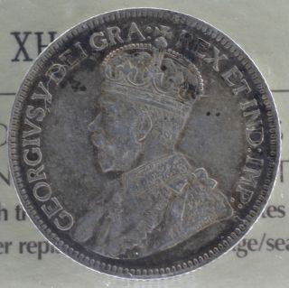 1933 Canadian Silver Quarter 