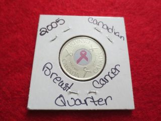 Uncirculated 2006 P Pink Ribbon Quarter Rcm Issue photo