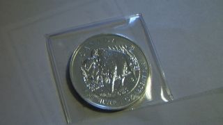Canada 1oz Fine Silver Argent Pur Bison Coin photo