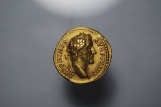 Antoninus Pius,  138 - 161 Ad.  (av 7.  28g 20mm) (ex.  Nac 54) Rare & Gvf photo