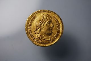 Valentinian I,  364 - 375 Ad.  (av 4.  26g 20mm 6h) Treveri/trier Ef photo