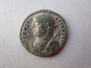 Constantinus I 301 - 337 Ad Rare Authentic Ancient Bronze Coin photo