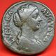 Lucilla,  Scarce Sestertius: Pietas.  Portrait Ad 164 - 6.  Vf. Coins: Ancient photo 1
