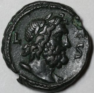 258 Valerian I Roman Egypt Zeus Bust Tetradrachm Year 6 (ex Cng) Ancient Coin photo