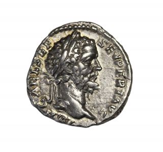 Septimius Severus 193 - 211 Ad Ar Denarius Rome Ancient Roman Coin Ric.  24 photo